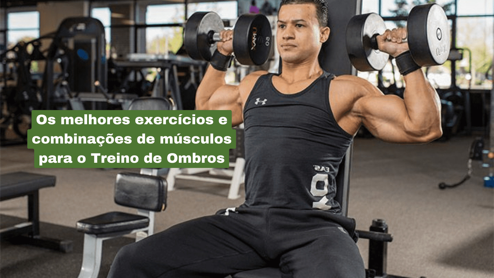 Exercícios e combinações de músculos para o Treino de Ombros